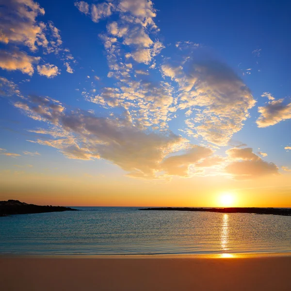 El Cotillo la Concha Beach günbatımı Fuerteventura — Stok fotoğraf