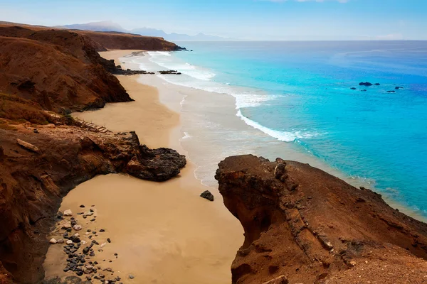 Fuerteventura Praia de La Pared nas Ilhas Canárias — Fotografia de Stock