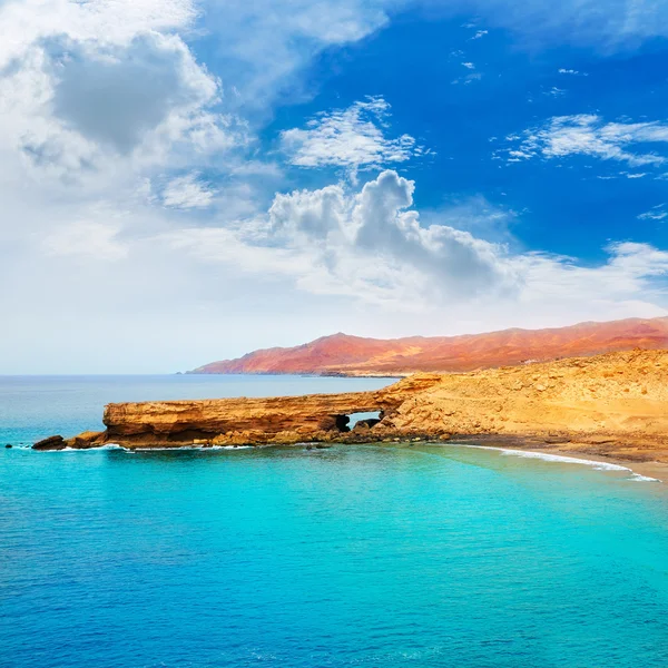 Fuerteventura La Pared plaży na Wyspach Kanaryjskich — Zdjęcie stockowe