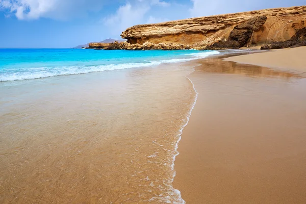 Fuerteventura La Pared strand op de Canarische eilanden — Stockfoto