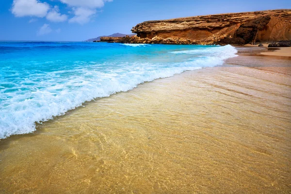 A Kanári-szigetek, Fuerteventura La Pared beach — Stock Fotó