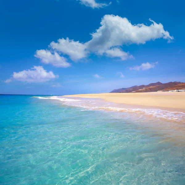 Morro Jable Praia de Matorral Jandia em Fuerteventura — Fotografia de Stock