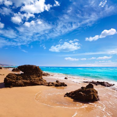 Morro Jable beach Fuerteventura Kanarya Adaları