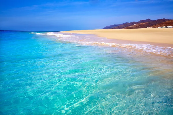 Morro Jable Matorral stranden Jandia på Fuerteventura — Stockfoto