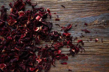 Jamaika çiçek hibiscus bitkisel buzlu çay için