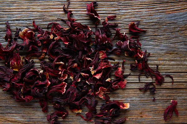 Jamaïque fleur pour tisane glacée de hibiscus — Photo