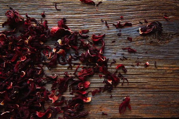 Jamaica bloem voor kruiden ijsthee van hibiscus — Stockfoto