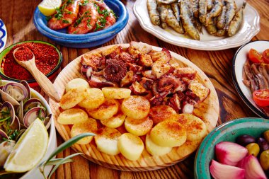İspanya'dan tapas pulpo afeira