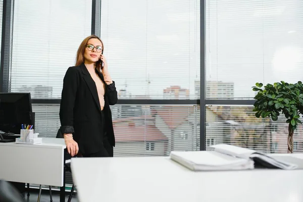 Portrait Modern Business Woman Office — Stock Photo, Image