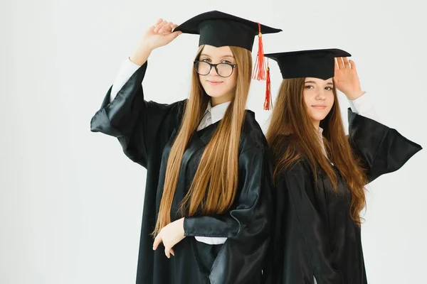group of female students graduating