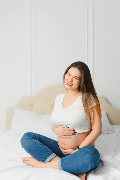 Porträt Von Schönen Entzückenden Schönen Süßen Zart Schön Fröhlich Fröhlich — Stockfoto