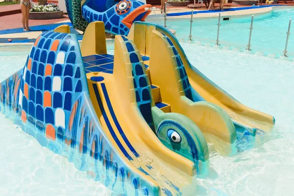 Water Slides Water Park — Stock Photo, Image