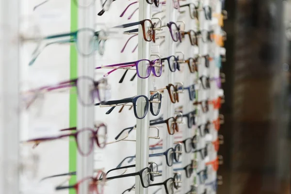 Óculos Prateleira — Fotografia de Stock