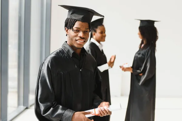 Skupina Afrických Amerických Postgraduálních Studentů — Stock fotografie