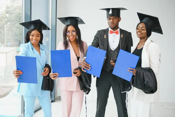 Group Multicultural University Graduates — Stock Photo, Image