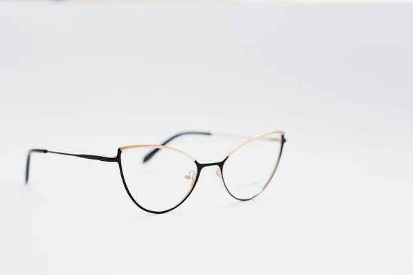 Glasögon Isolerade Vit Bakgrund — Stockfoto
