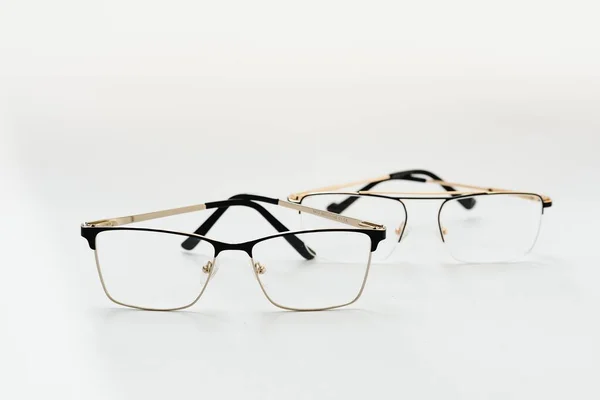 Vintage Glasses Isolated White Background — Stock Photo, Image