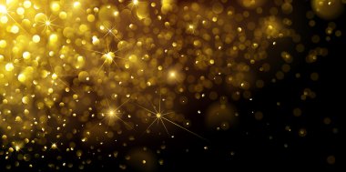 Noel altın arka plan