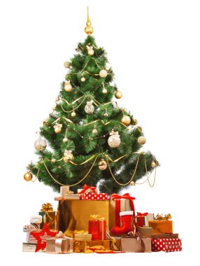 Hediyeli Noel ağacı