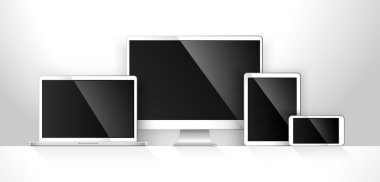 modern cihazlarla kümesi. vektör