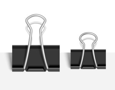 Siyah ataş. Vektör