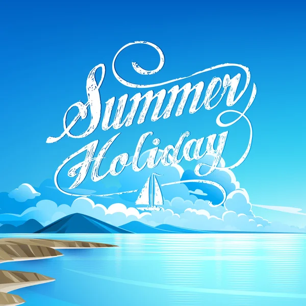 Summer Holiday — Stock Vector
