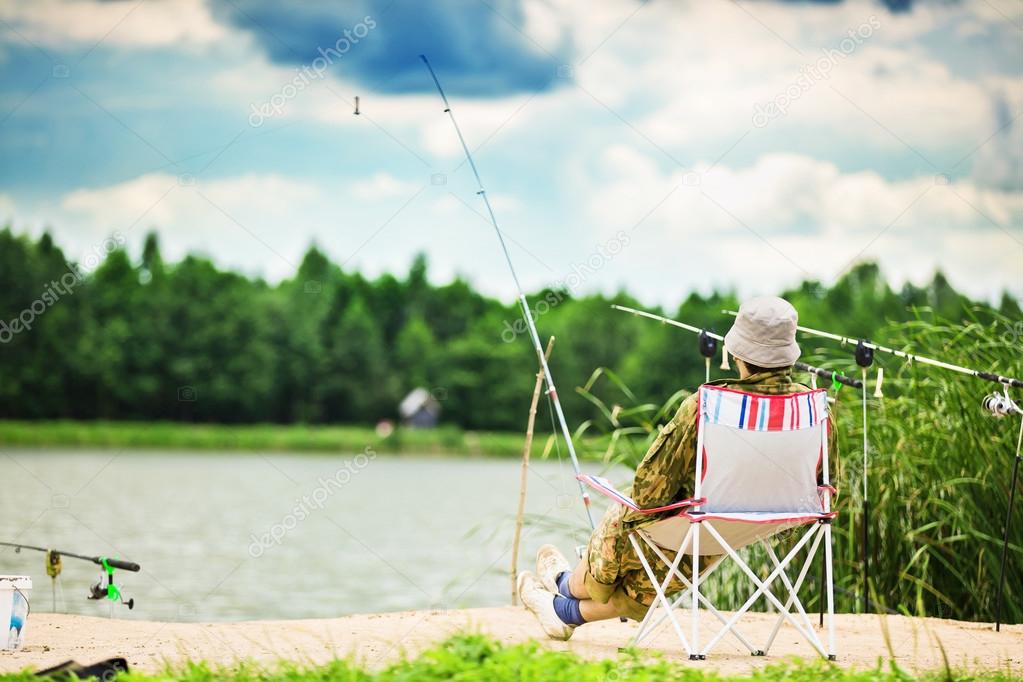 Fishing in Lake