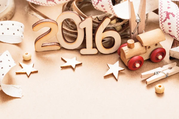 Felice anno nuovo 2016 — Foto Stock