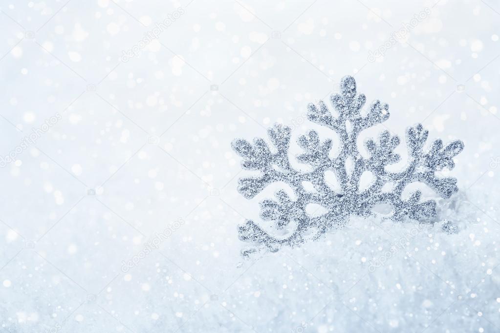 Christmas background Snowflake