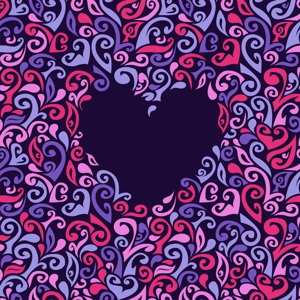 Corazón vectorial — Archivo Imágenes Vectoriales