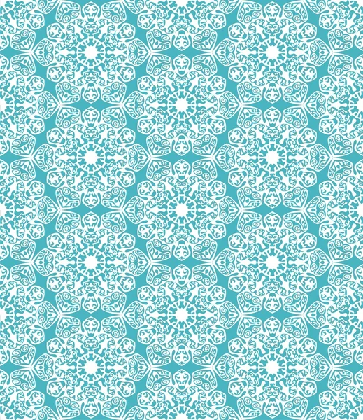 Patrón ornamental sin costura — Vector de stock