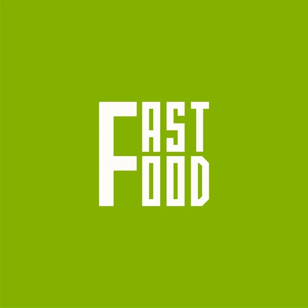 Logotipo fast-food —  Vetores de Stock