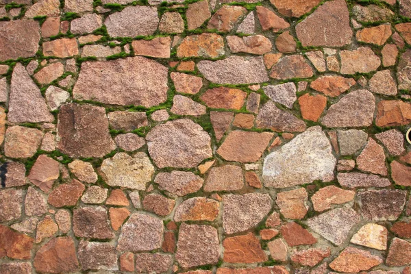 Přírodní kamenná zeď — Stock fotografie