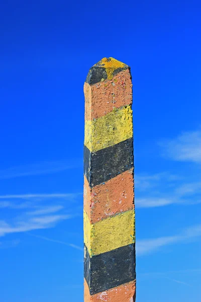 Boundary post — Stock Photo, Image