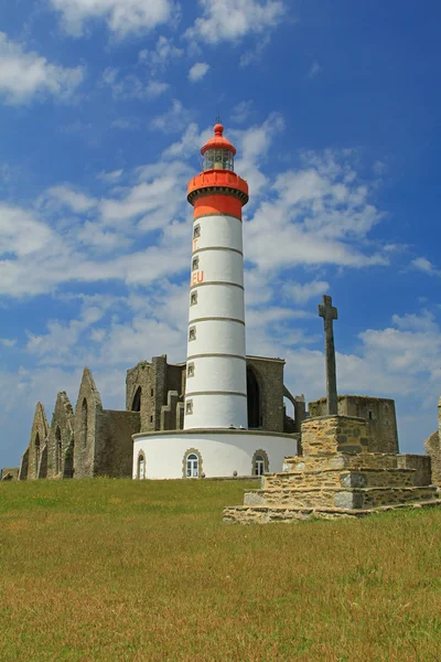 Lighthouse "Phare Saint Mathieu", France — Stock Photo, Image