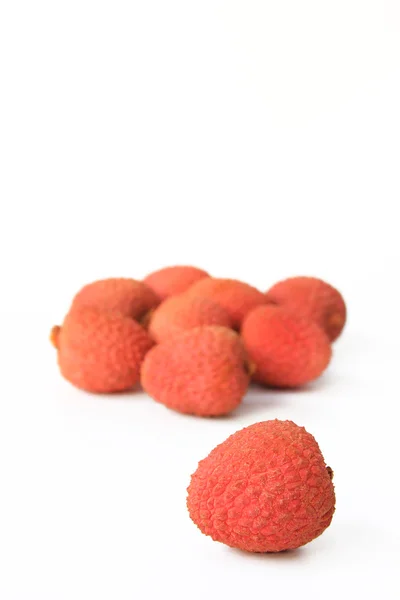 Owoce liczi (Litchi chinensis) — Zdjęcie stockowe