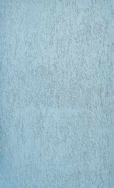 Blue Textured Surface Scratches Plastered Wall Residential Building — Stock Photo, Image