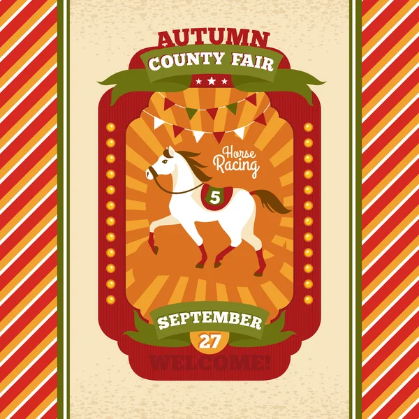 County fair vintage davetiye