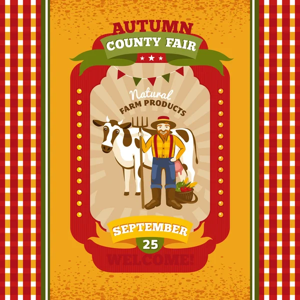 County fair vintage davetiye