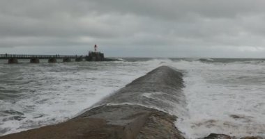 Les Sables d 'Olonne' da (Vendee, Fransa)