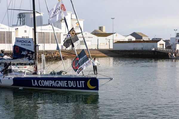 Les Sables Olonne Francja Listopad 2020 Łódź Clement Giraud Compagnie — Zdjęcie stockowe