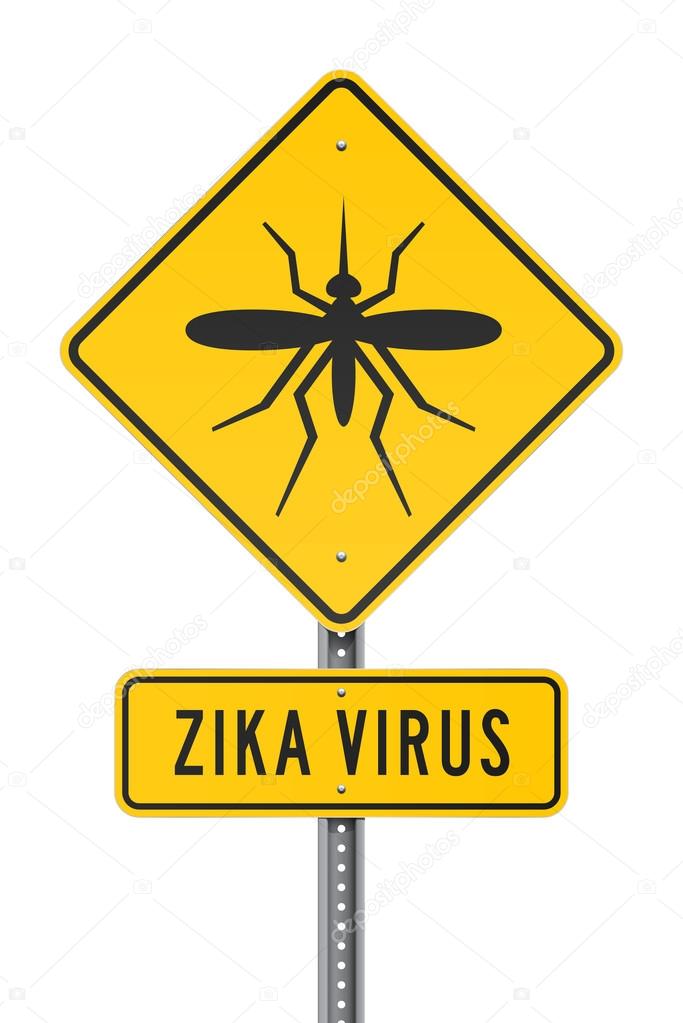 Zika Virus Roadsign