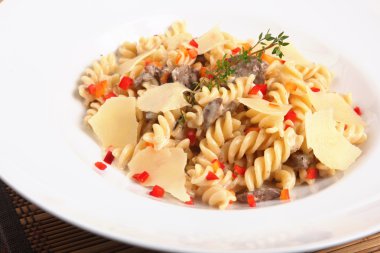 Karaciğer ile İtalyan makarna