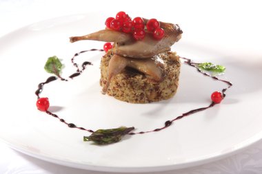 yulaf lapası ile bıldırcın