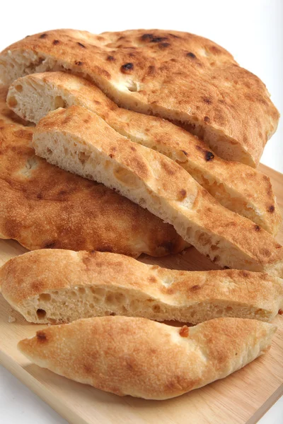 Tahtada Pide Ekmeği — Stok fotoğraf