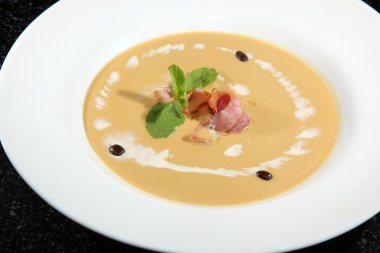 Pastırmalı kahve çorbası.