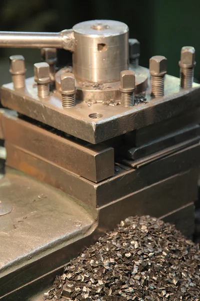 Macchine per la lavorazione dei metalli e trucioli — Foto Stock