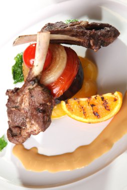 Portakallı kuzu pirzola