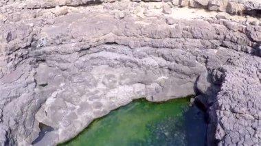 Hava Buracona görünümünde sal Adası Cape Verde - Cabo Verde