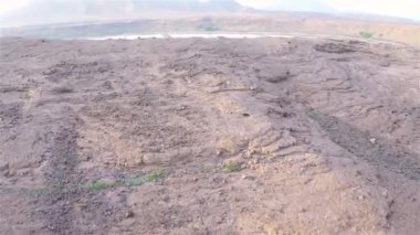 Sal Cape Verde Içinde Salinas havadan görünümü - Cabo Verde